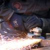 Meulage de finition pour une structure métallique réalisée par METALPART