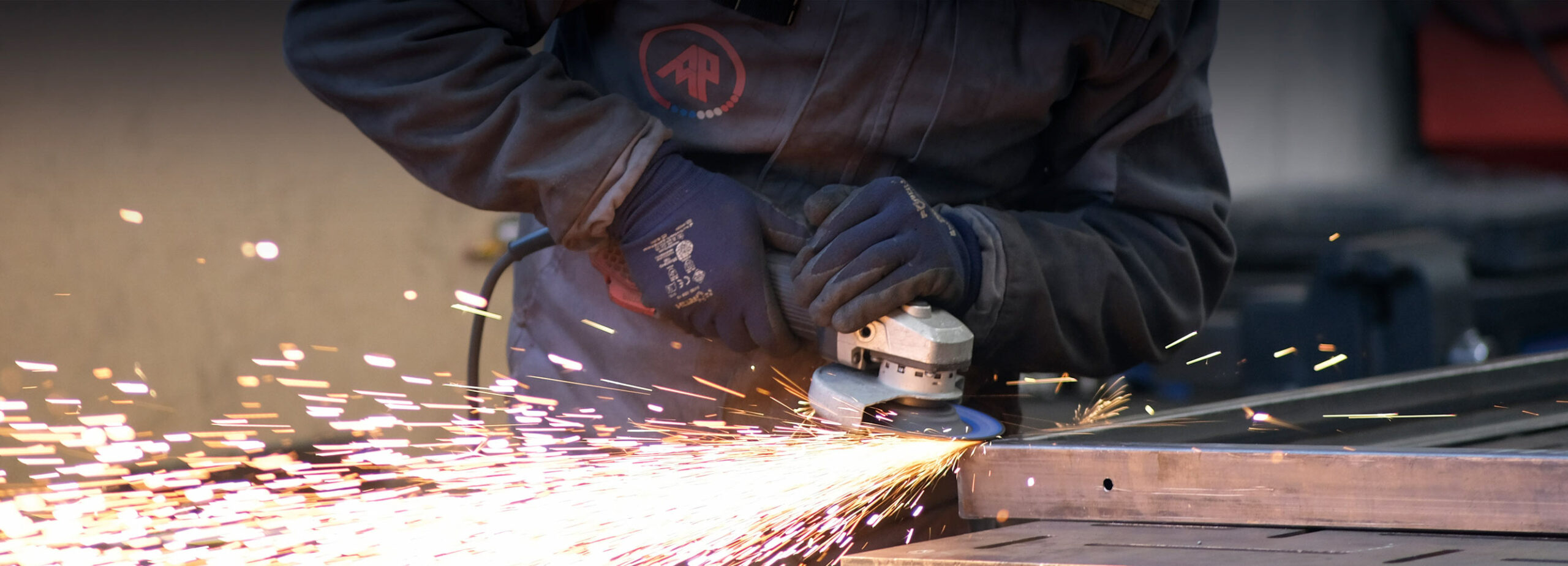Meulage de finition pour une structure métallique réalisée par METALPART